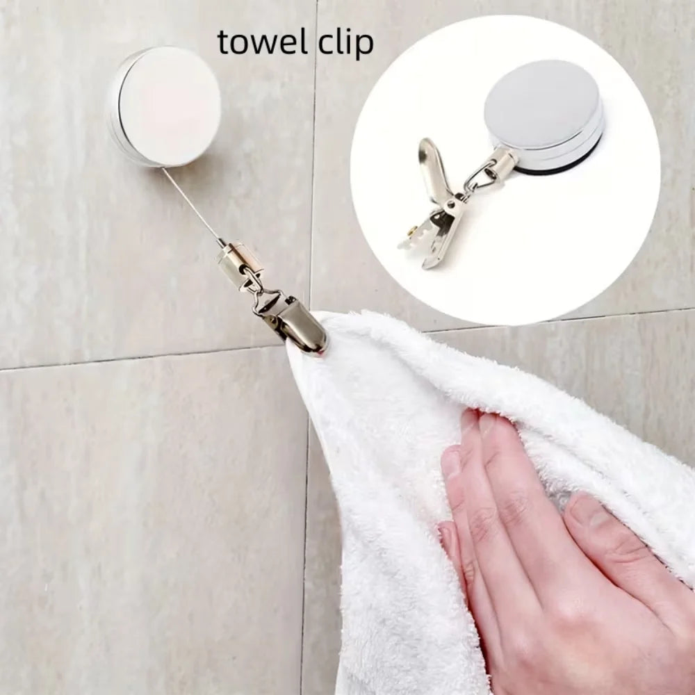 Automatic Retractable Towel Rack No