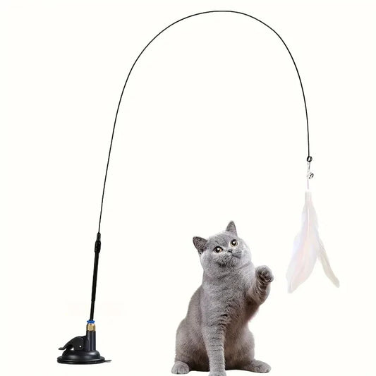 Cat Teaser Toy Interactive Bell