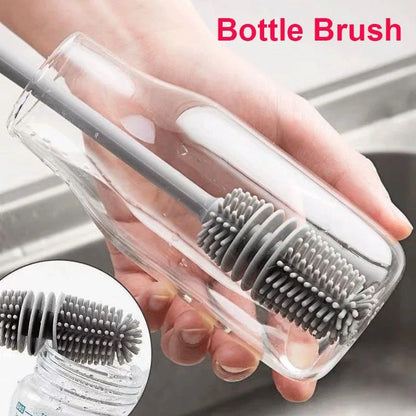Silicone Milk Bottle Brush Cup