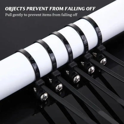 Screw Hole Cable Ties Reusable