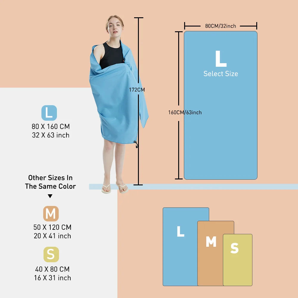 Microfiber Towel Quick Dry Travel