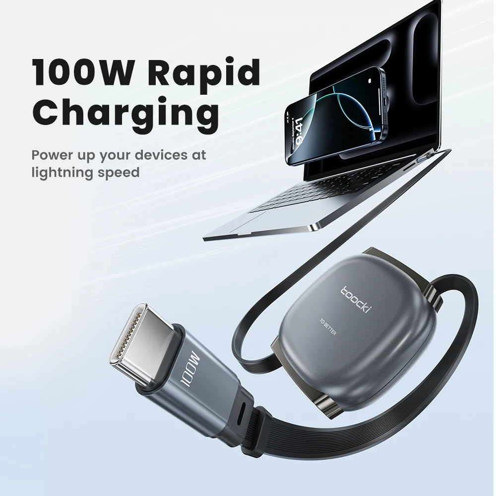 Toocki Type C USB Retractable