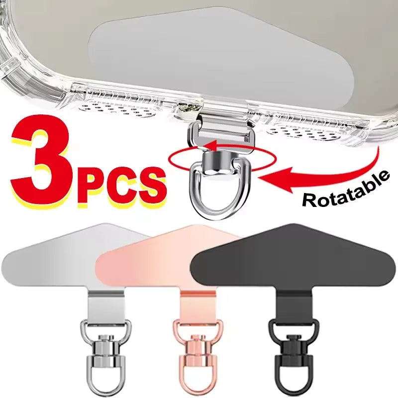 Rotation Metal Steel Phone Tether