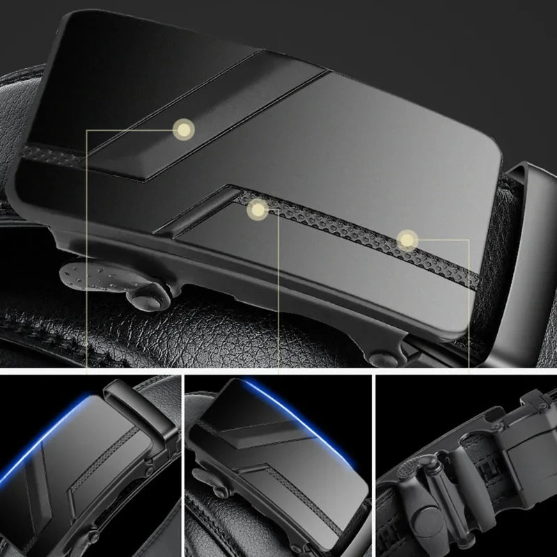 Men's High-quality Belt Luxury Black