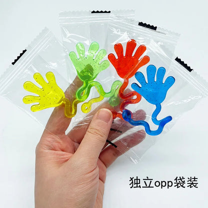 Funny Glitter Sticky Hands Toy