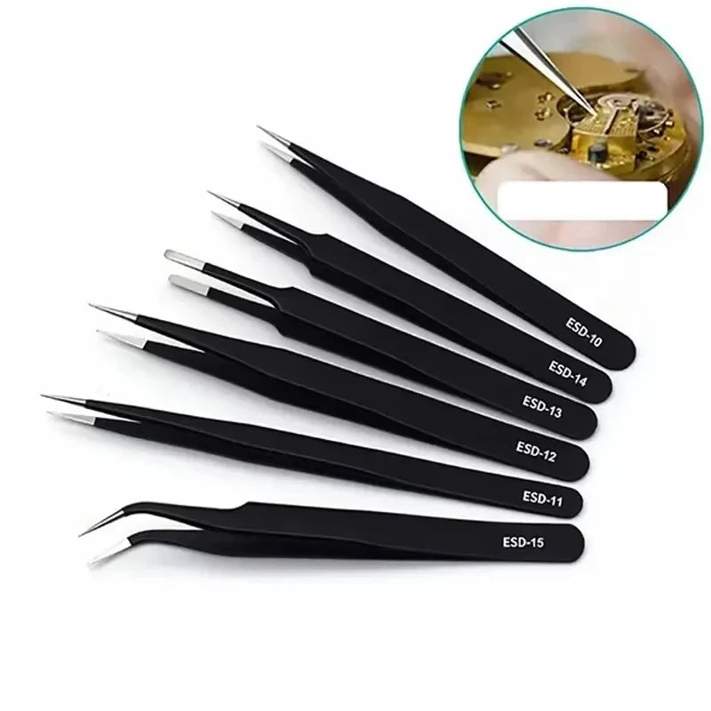 Precision Long Tweezers Anti-static