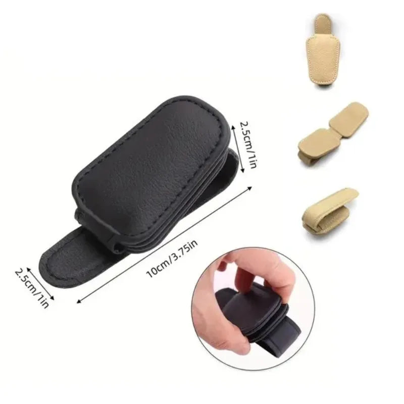 Car Sun Visor Glasses Case