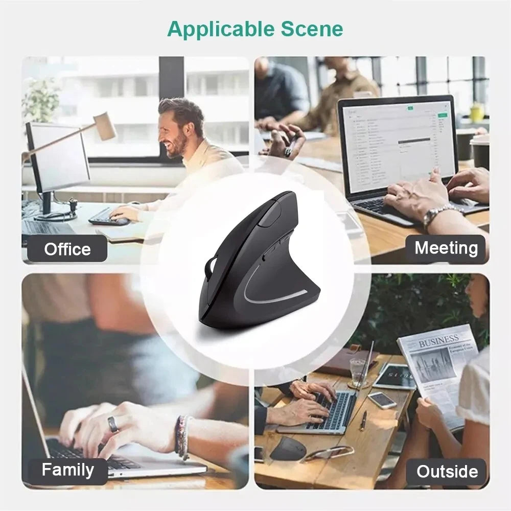 Homefish Vertical Mouse Ergonomic Wireless