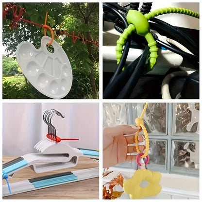 Silicone Reusable Cable Organizer Storage