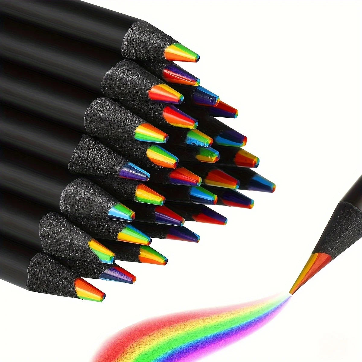 Colors Rainbow Pencils Colored Art