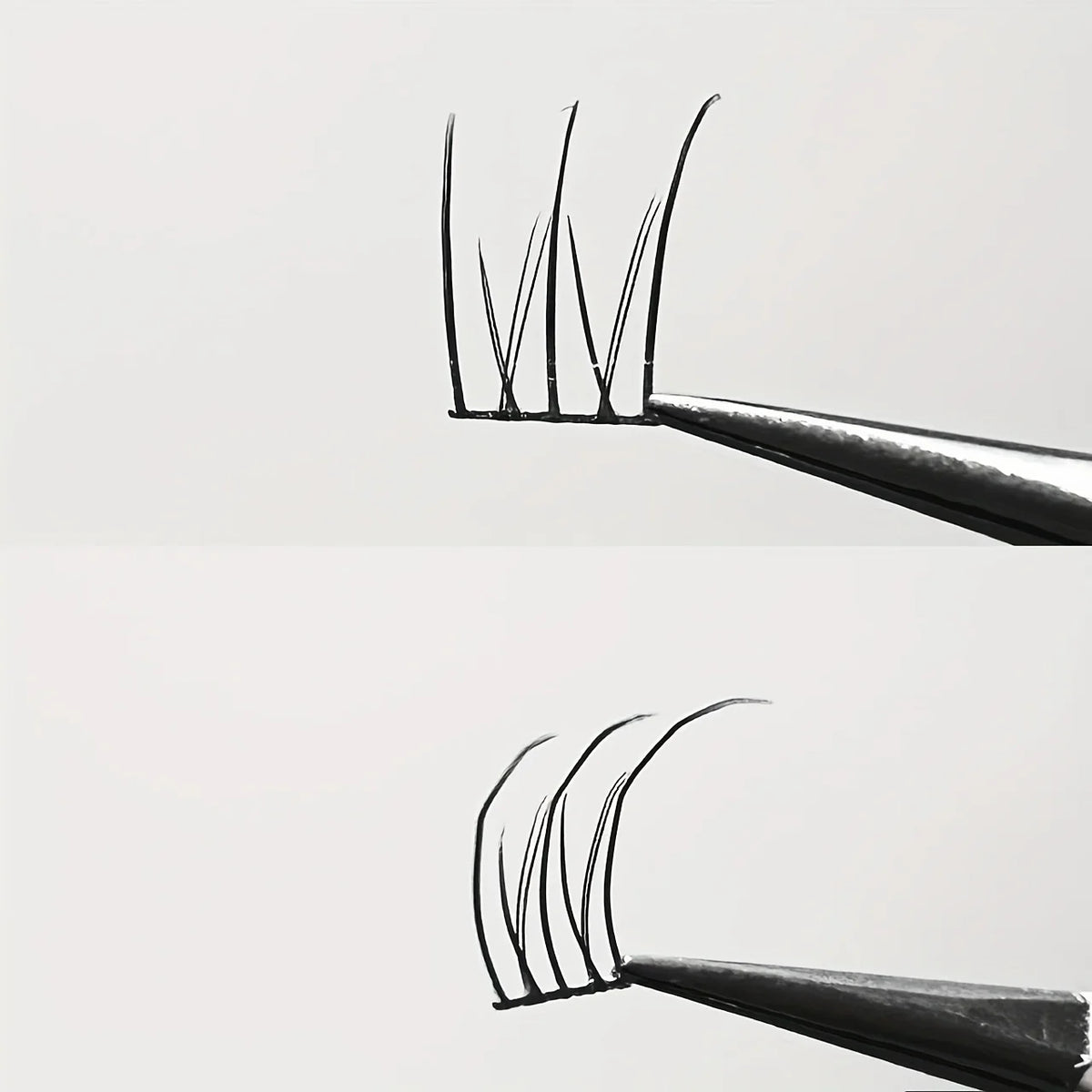 Mixiaohe Glueless Eyelashes Clusters C