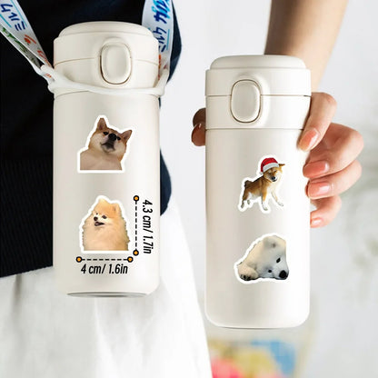 Funny Dog Stickers Cartoon Cute