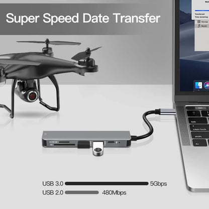 USB C Hub Hdmi-compatible Type