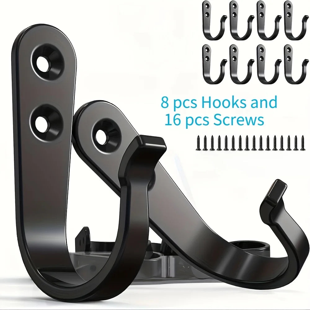 Hooks Screws Heavy-duty Iron Coat