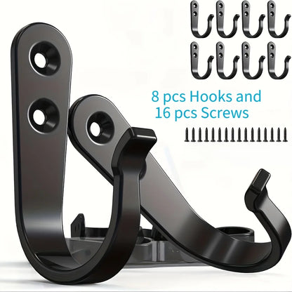 Hooks Screws Heavy-duty Iron Coat