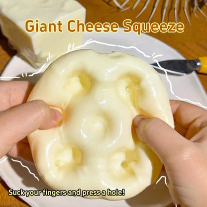 Taba Squishy Cheese Cube Stress