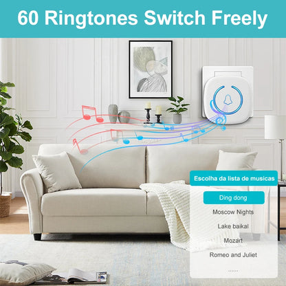 Wireless Doorbell Intelligent Welcome Door