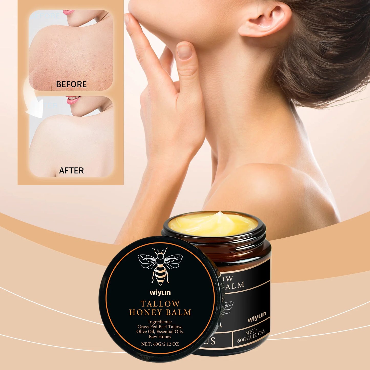 Tallow Honey Cream Glow Hydrating