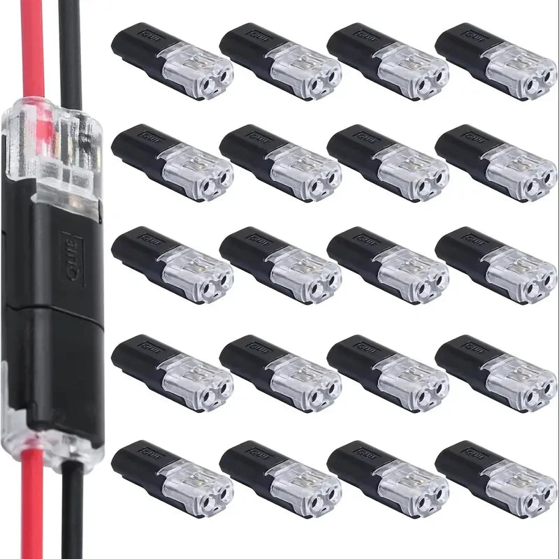 2-pin Pluggable Wire Connectors Nylon