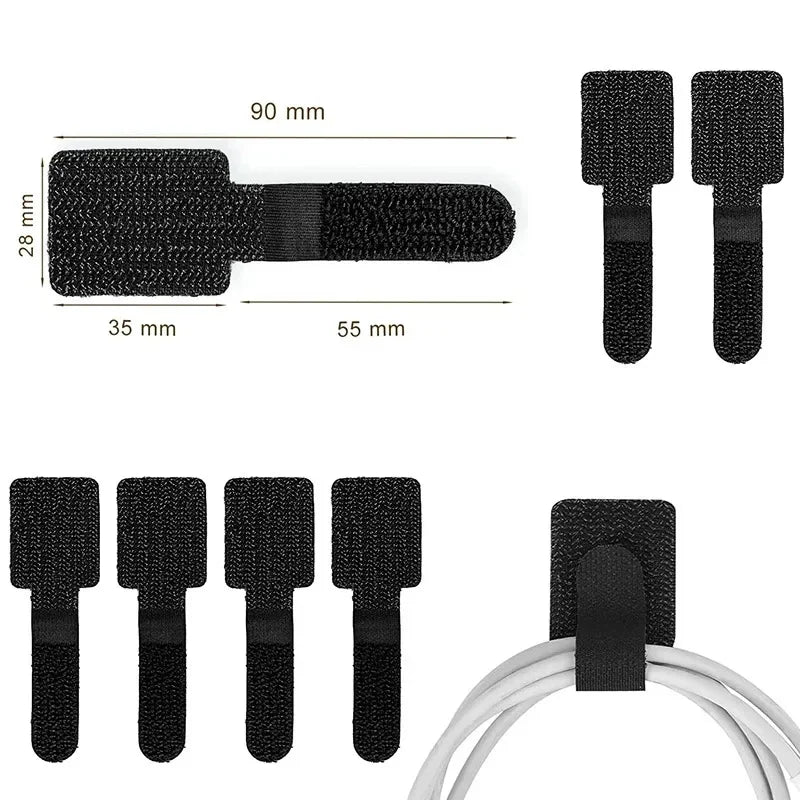 Releasable Cable Organizer Ties Mouse