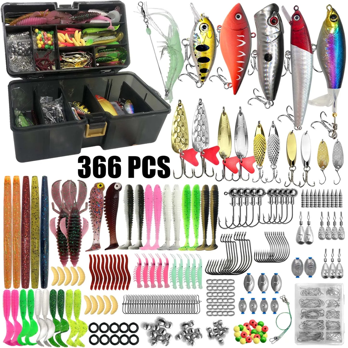 Fishing Lure Kit Trout Pike