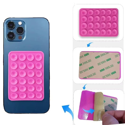Mobile Phone Silicone Suction Cup