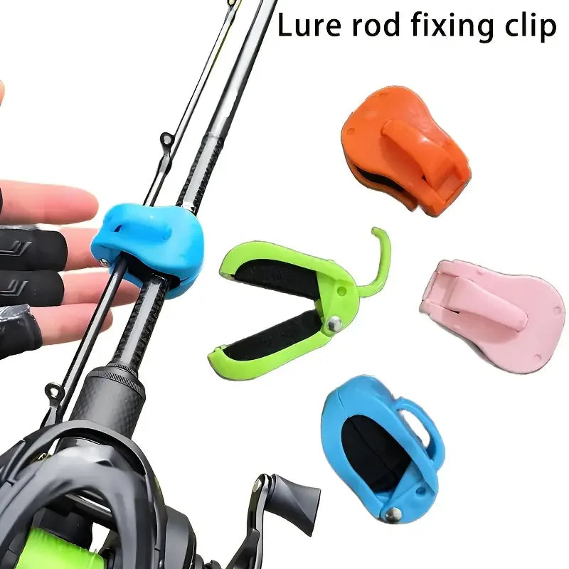 Quick-attach Fishing Rod Clip Tool-free