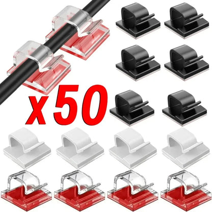 Cable Organizer Clips Wire Winder
