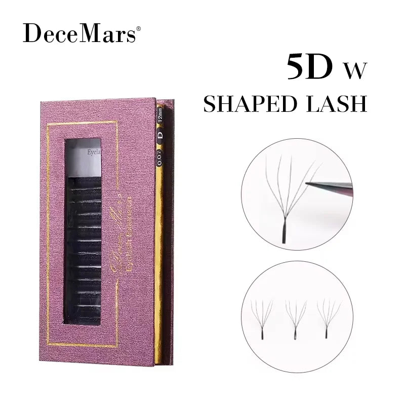 Decemars W Shaped Eyelash Extension