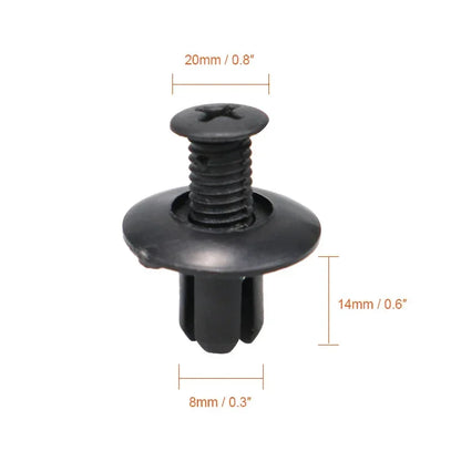 Plastic Rivets Fasteners Screw Car