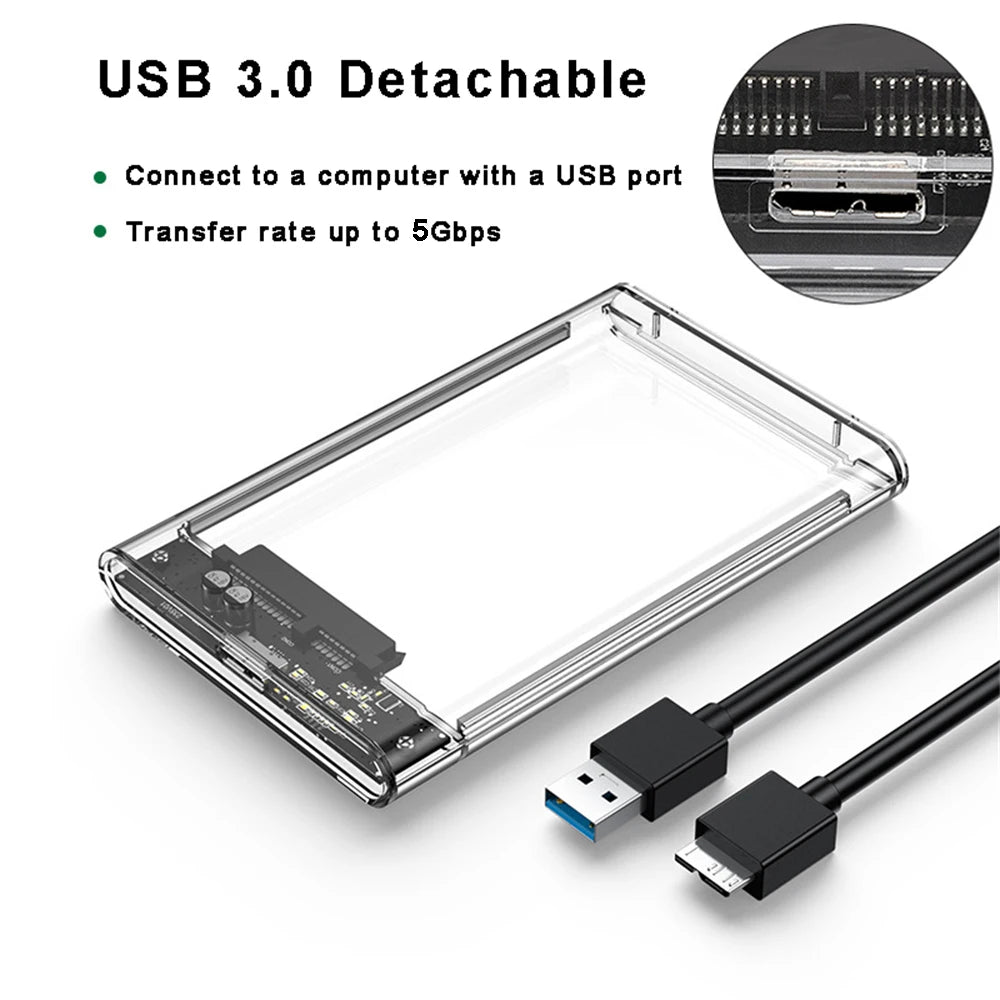 USB HDD Enclosure SATA SSD