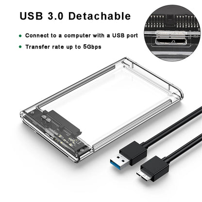 USB HDD Enclosure SATA SSD
