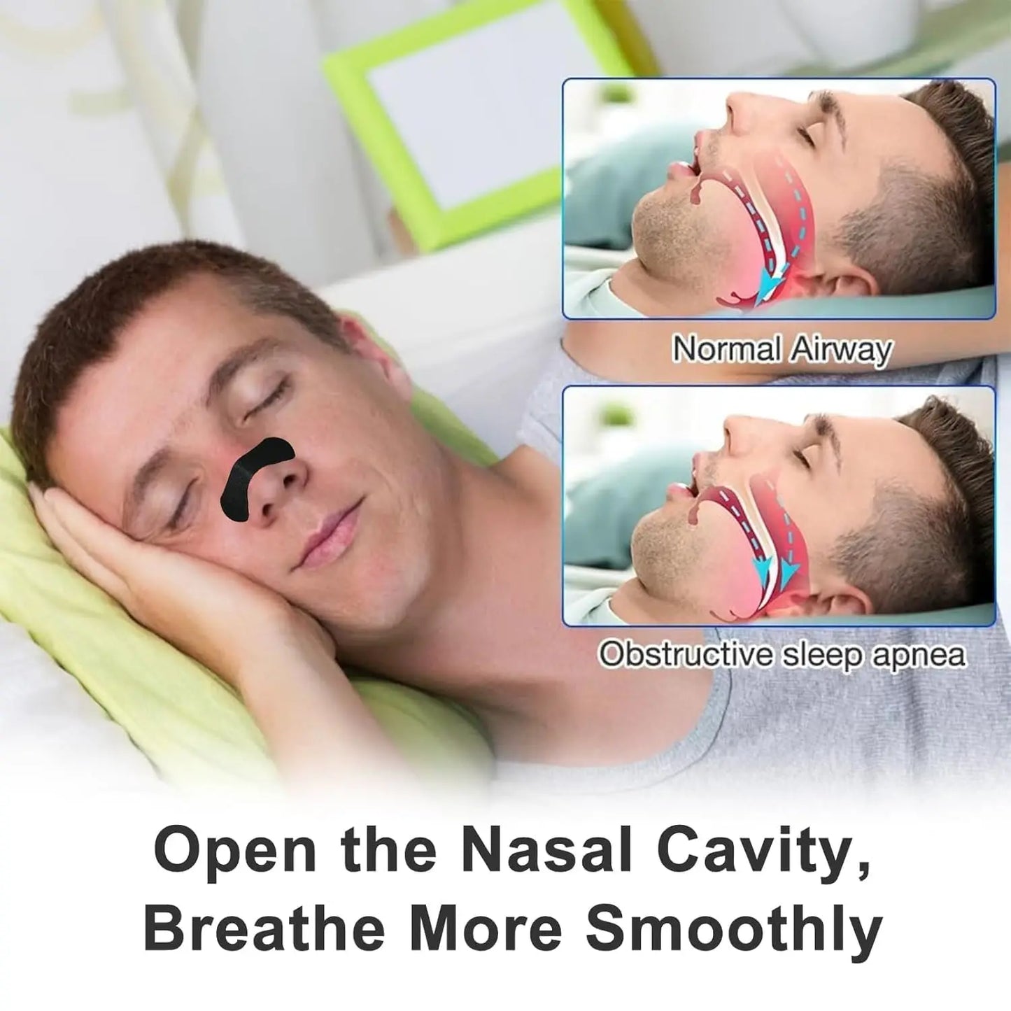 Anti Snoring Nose Strips Breathing