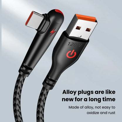 USB Type-c Cable Degree Elbow