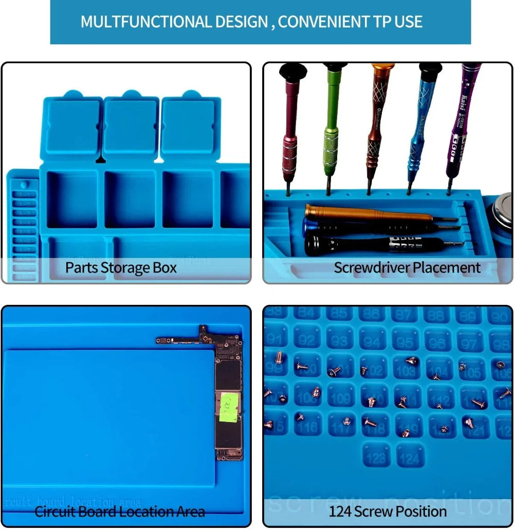 Soldering Station Mat Silicone Work