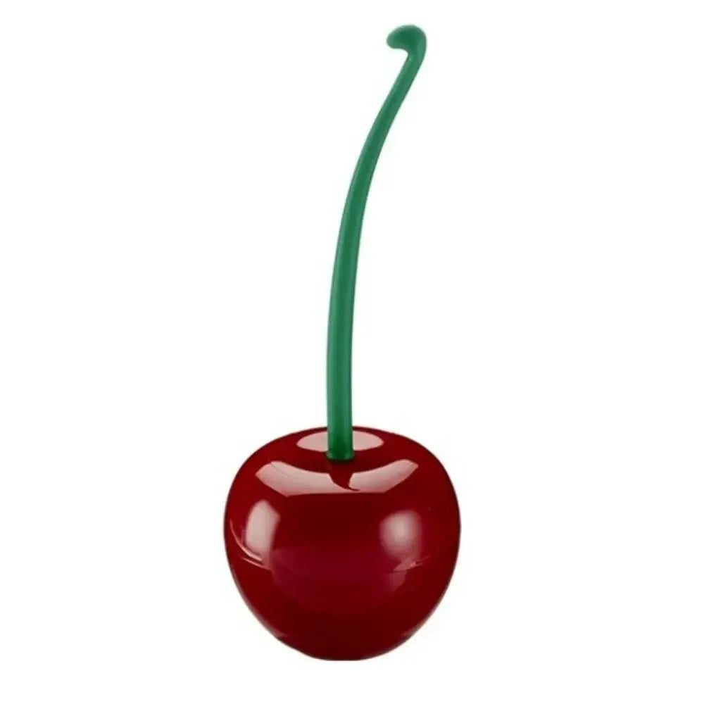 Red Toilet Brush Lovely Cherry