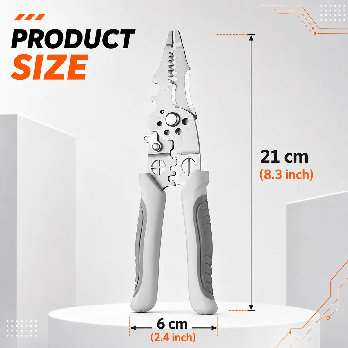 Industrial Wire Stripper Cutter Crimper