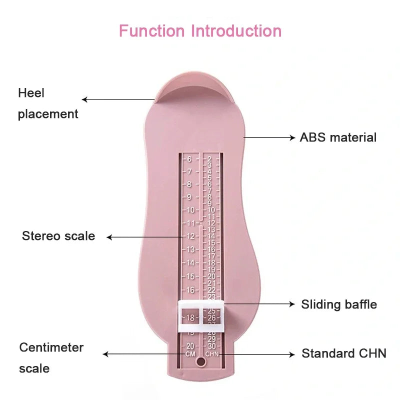 Kids Toddler Foot Measure Gauge
