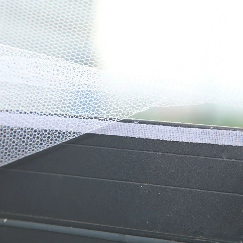 DIY Mosquito Net Bed Window