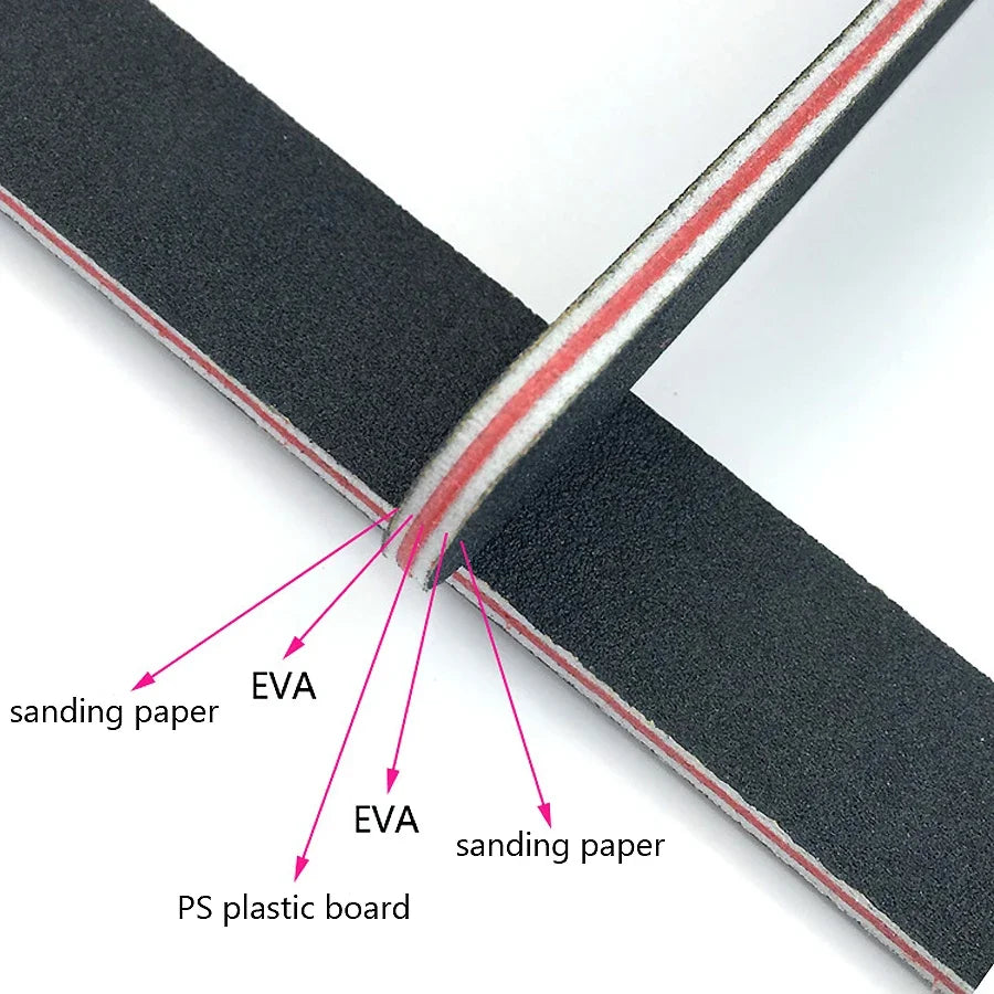 Emery Board Nail Files Straight
