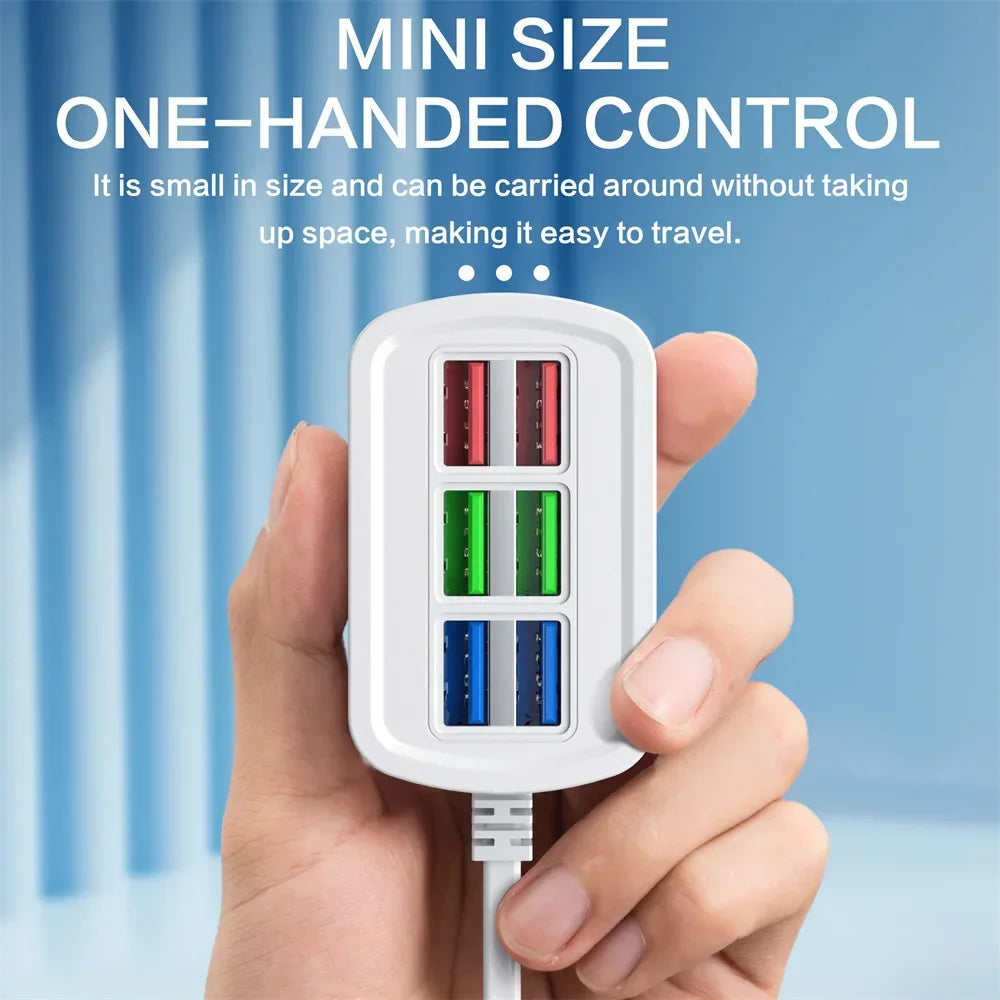 Fast USB Charger Power Strip
