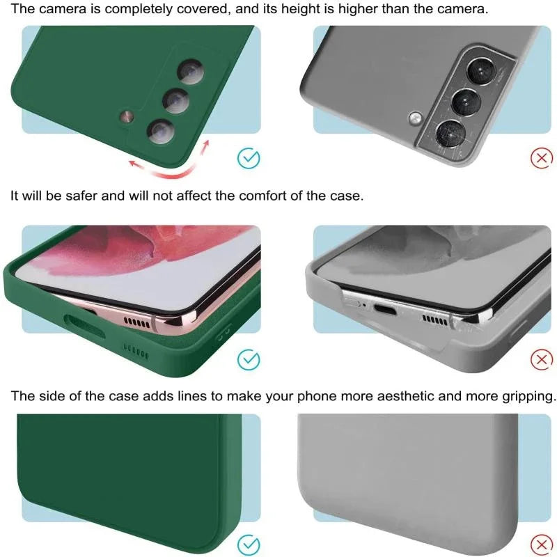 Luxury Liquid Silicone Case FE
