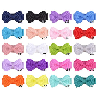 Inches Solid Colors Hair Bows