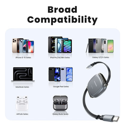 Toocki Type C USB Retractable