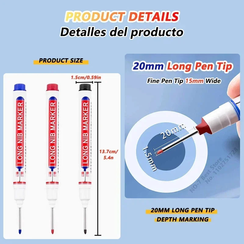 Ilmh Deep Hole Long Nib