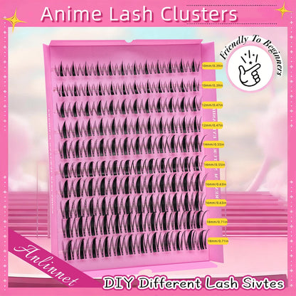 DIY Clusters Lash Fluffy Self