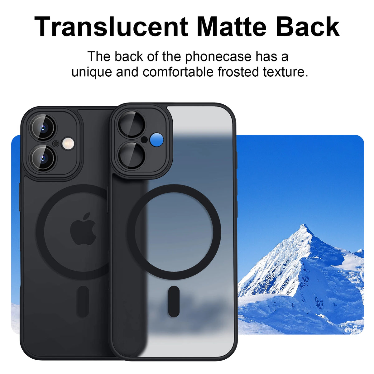 Luxury Magnetic Matte Translucent Armor