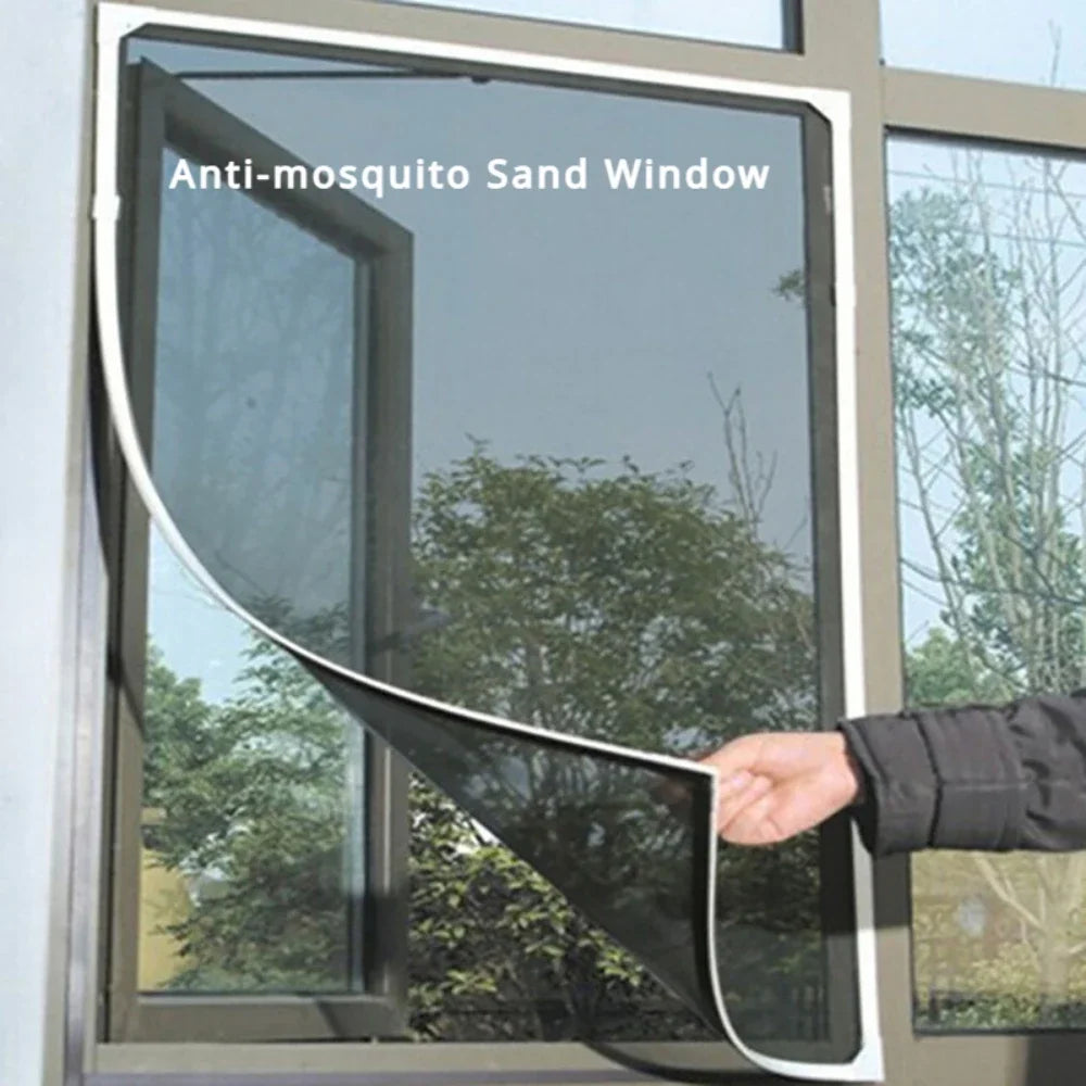 DIY Mosquito Net Bed Window