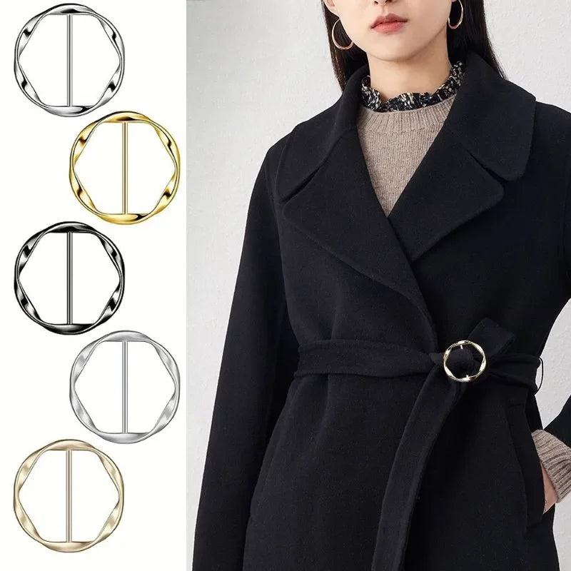 Metal Round Circle Clip Buckle