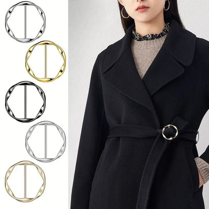 Metal Round Circle Clip Buckle